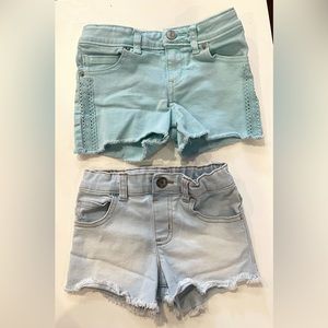 Two pair Jean Shorts size 4T